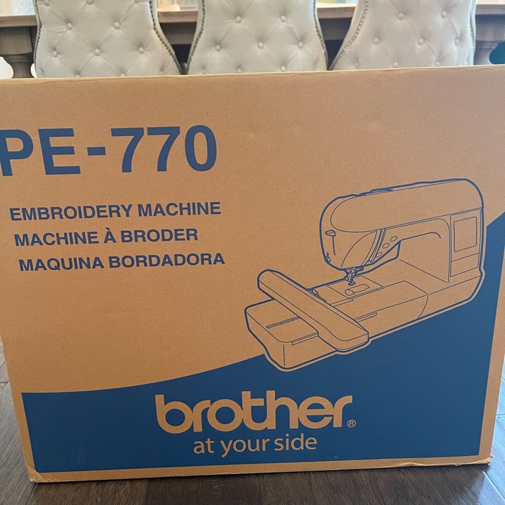 PE 770 Brothers, Embroidery Machine